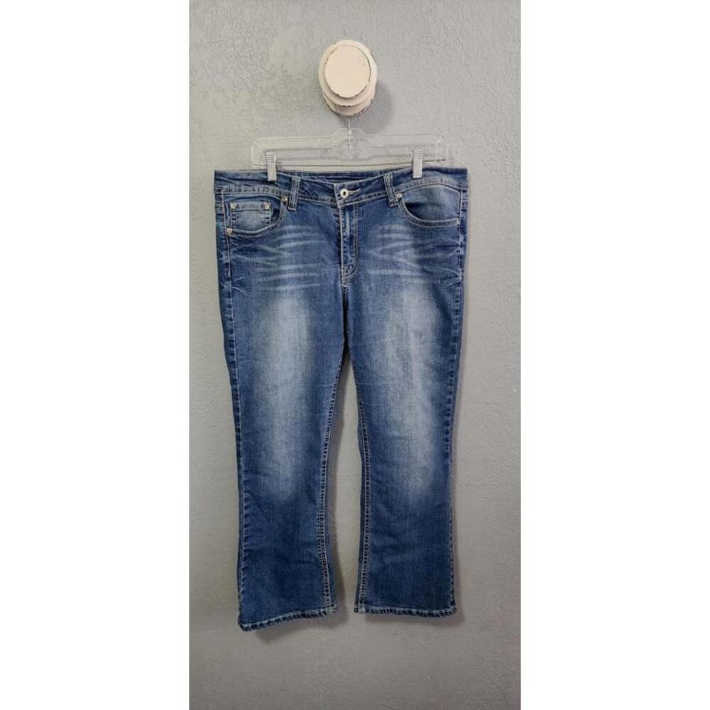14 Cg Cg Bootcut Jeans with Embellished Pockets